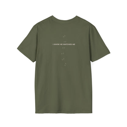 I Know He Watches Me T-Shirt - Hymn Treasury Archive