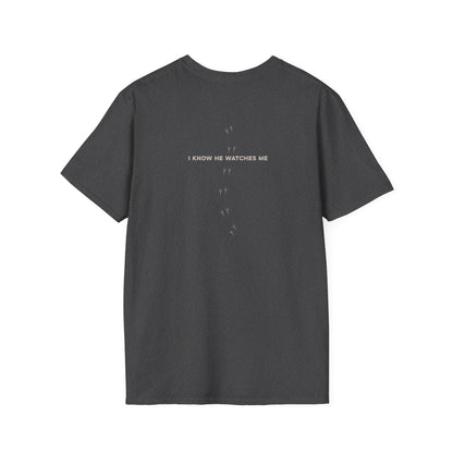 I Know He Watches Me T-Shirt - Hymn Treasury Archive