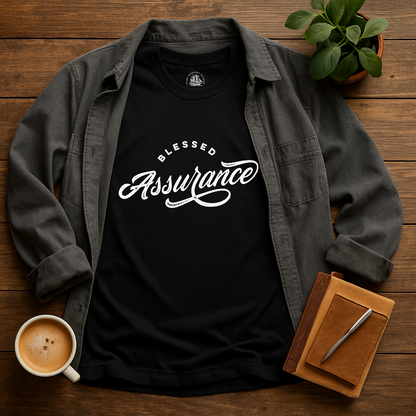 Blessed Assurance T-Shirt - Hymn Treasury Archive